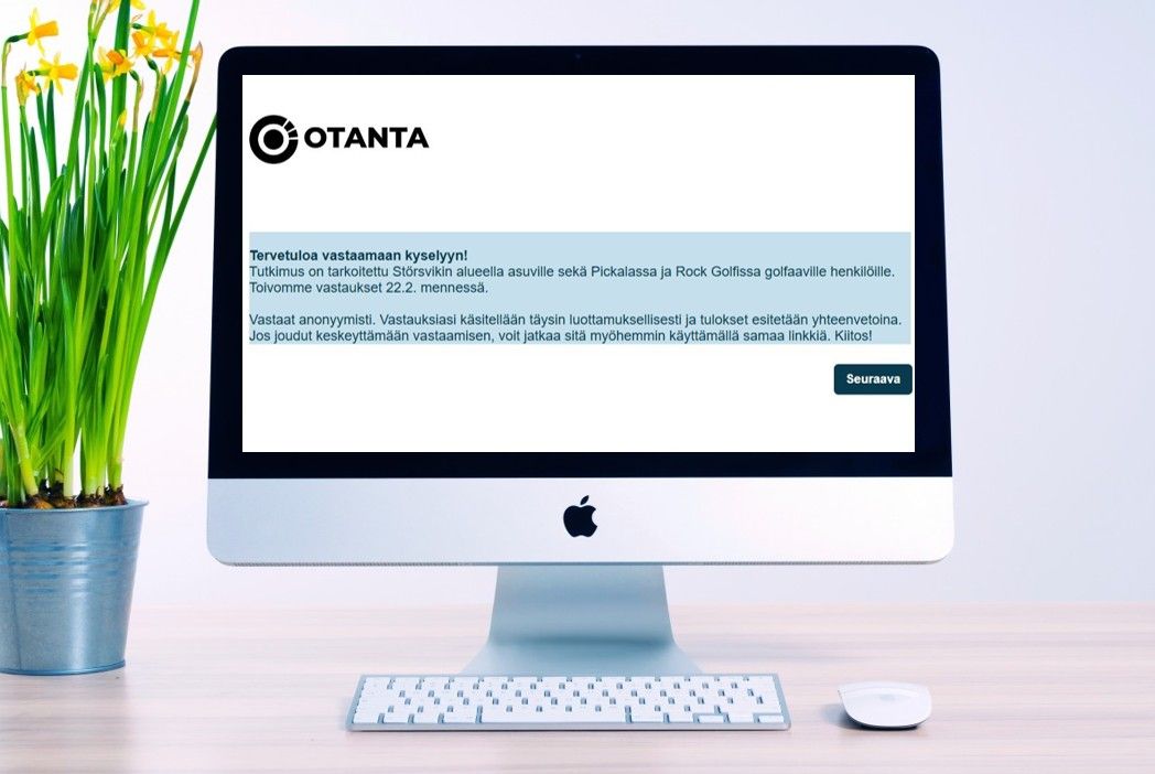 KYSELY - Störsvikin alueen kehityssuunnitelma